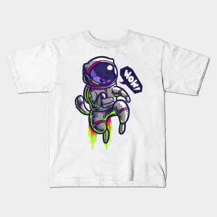 Dog in Space Kids T-Shirt
